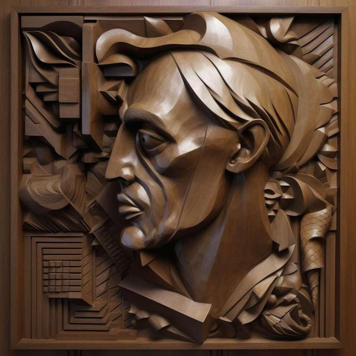 نموذج ثلاثي الأبعاد لآلة CNC 3D Art 